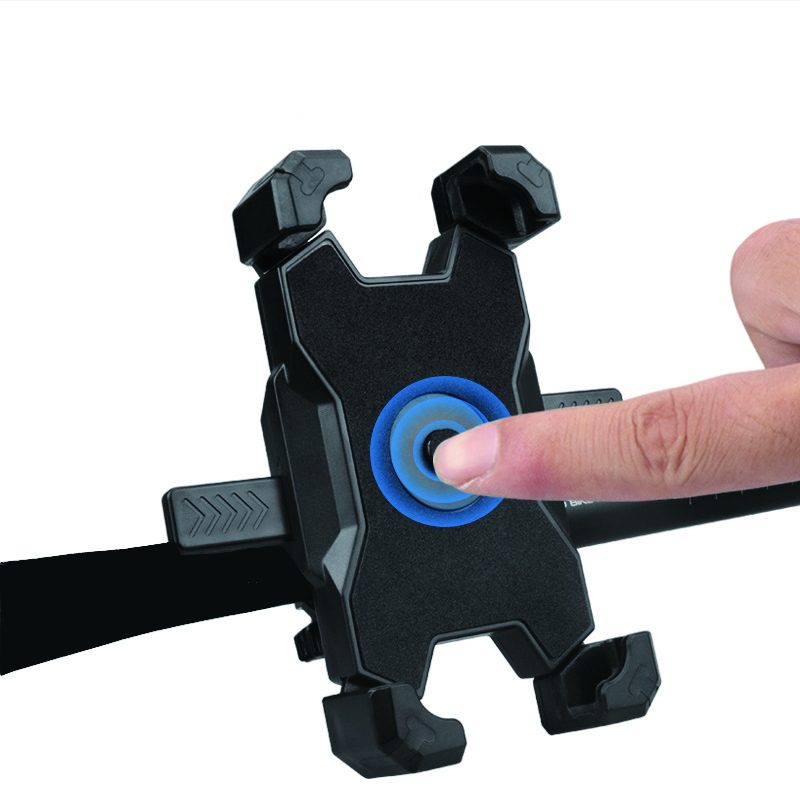 Wholesale PC Silicone Bike Motorcycle Motorxyxle Cell Phone Bracket Stand Mount Adjustable Electric Scooter Phone Holder G-FUN