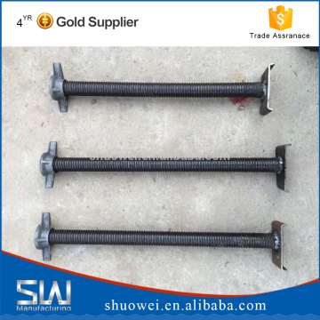 Screw scaffold shoring prop jack base