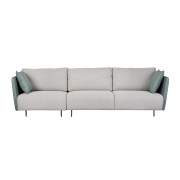 Shell Upholstered Straight Sofa