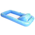 Carrozas de piscina personalizadas de malla inflable playa flotadores