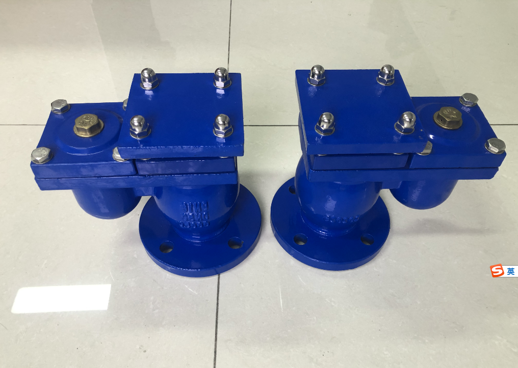 DN50-DN300 Ductile Iron Flanged Double Orifice Air Release Valve  for water pipe line