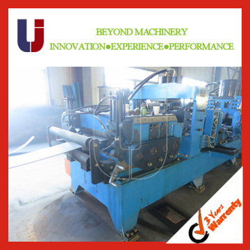 galvanized steel highway safety standard size w beam safety guardrails rollformer