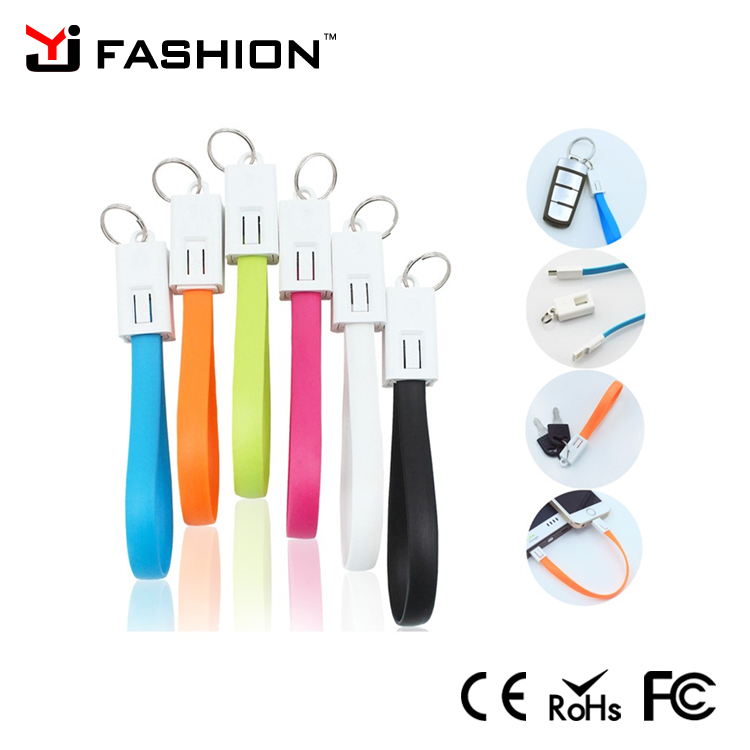 Yijiashishang TPE Fast Charging Cable 1 Meter Retractable Mobile Phone Multi Charger Cord