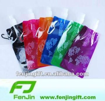 PVC Foldable Water Bottle/foldable Water Bag