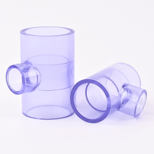 UPVC Popular Clear Reducing Tee