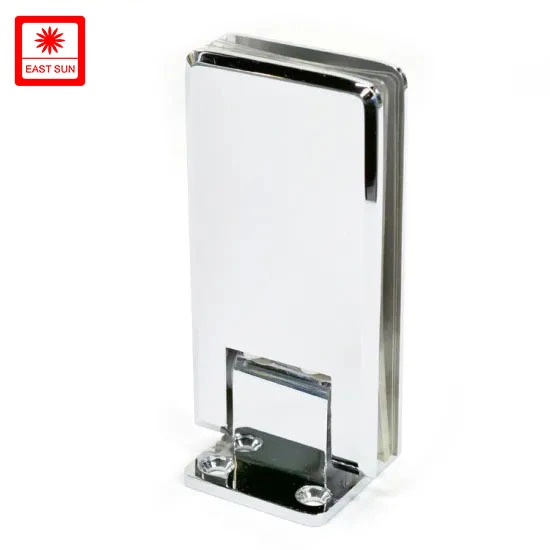 High Quality Wall Mount Brass Heavy Glass Shower Door Hinges for Hotel Door (ESH-521)