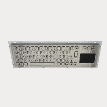 Teclado de metal IP65 con almohadilla táctil para quiosco