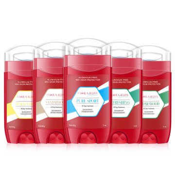 FLORA RUBY Wholesale Custom Vegan Natural Deodorant Sticks - Aluminum-Free & Organic