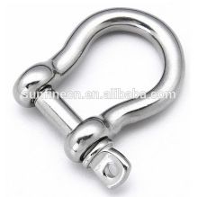 marine hardware accessories stainless steel rigging US type Bow Shackle