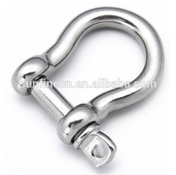 marine hardware accessories stainless steel rigging US type Bow Shackle