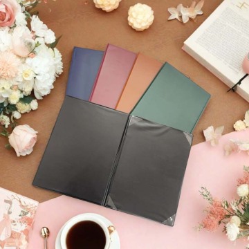 Stylish A4 Leather Folder for Business Contracts