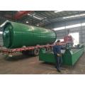 waste oil sludge pyrolysis processing machine