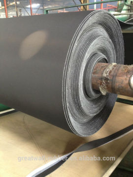 Cloth Inserted Textured Surface Rubber Sheet