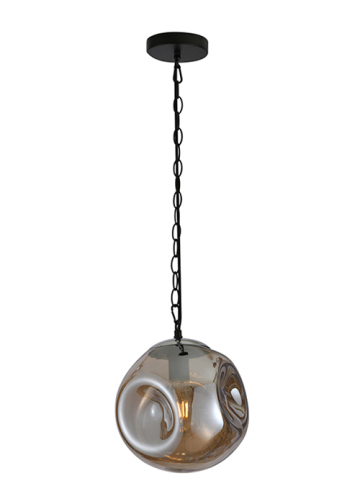 Glass Material grey Hanging Pendant Lamp