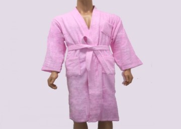 Pink Terry Bathrobe Home Hotel Pajamas