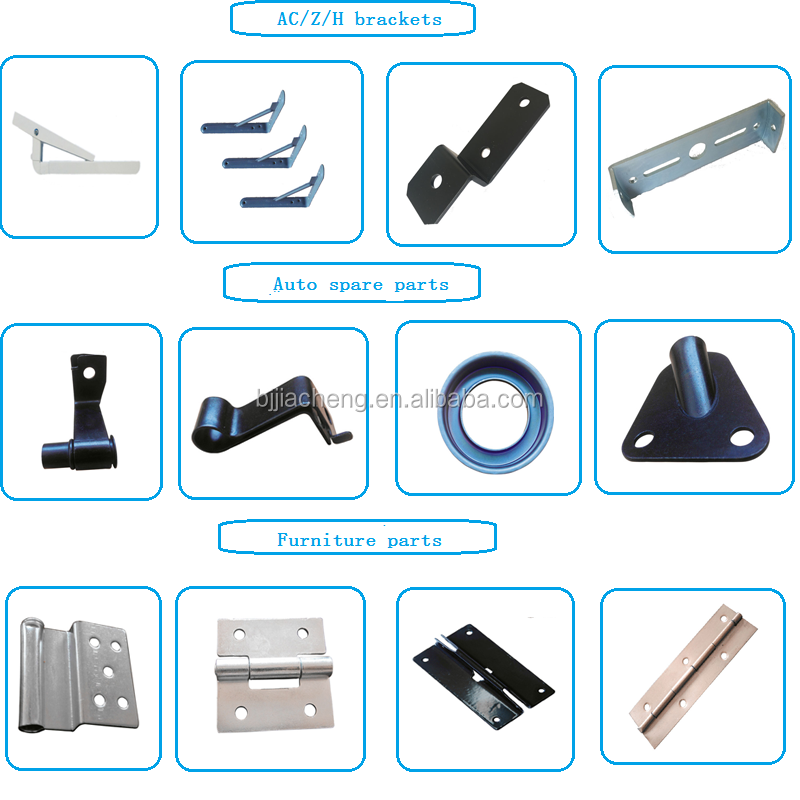 custom stamped clamp from factory metal parts for pipe steel clip