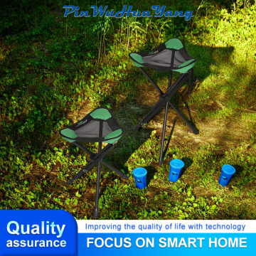 Elegant Three-Legged Stool for Modern Living Spaces