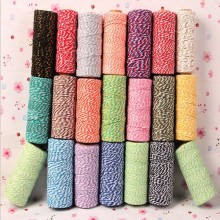 lemo Colorful Nylon Macrame Thread, Crochet Cotton Cone Thread