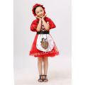 Child carnival costumes red riding hood