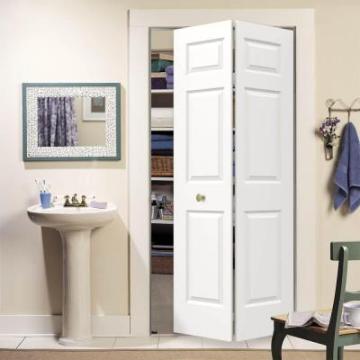 Woodgrain Interior Closet Bi-fold Door