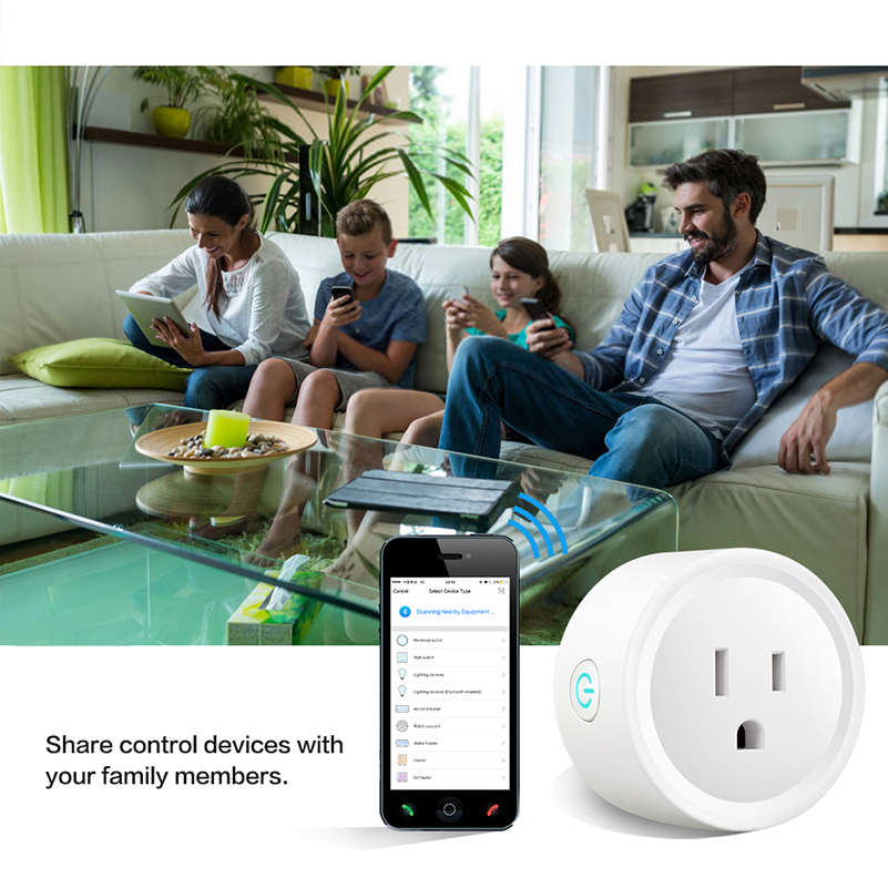 Amazon Smart Plug Works With Alexa Smart Home Universal Wifi Socket Mini Usb Power Plug Outlet Tp-link Mini Plug 220v