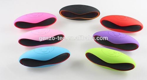 Pure sound round portable wireless rugby ball bluetooth speaker