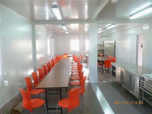 prefab canteen/portable canteen for school/mining site/military