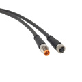 M8 to M8 3pin electrical connector connection cable