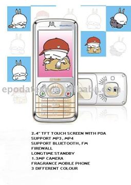 Mini Carton Cheap Mobile Phone (Bluetooth+mp3+mp4+camera)