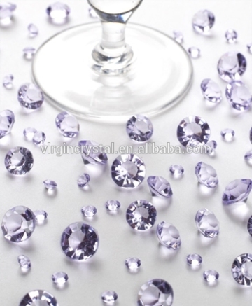 Acrylic Diamond Confetti Wedding Party Table Scatters Crystal Decoration