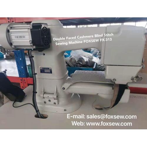 Double Side Cashmere Overcoat Blind Stitch Sewing Machine