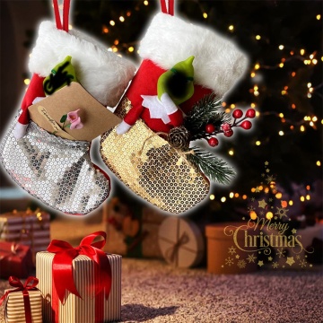 2024 Christmas Decorations: Grinch Dolls, Hanging Dolls, and Christmas Stockings for Party Decorations