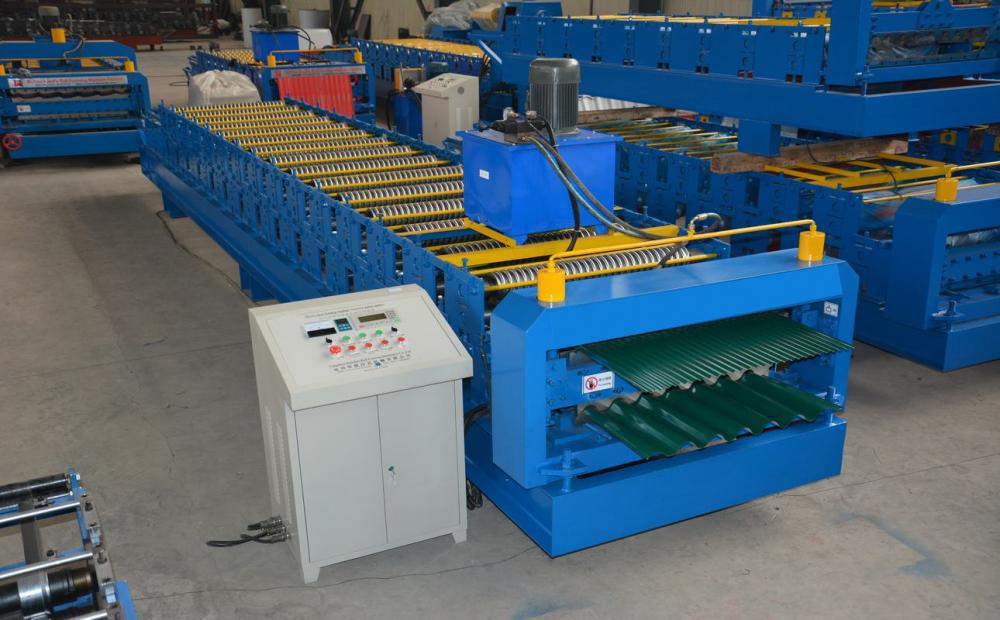 Corrugated Metal Sheet Double Layer Rolling Machine