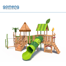 Commercial Outdoor Wooden Play Structures for Children