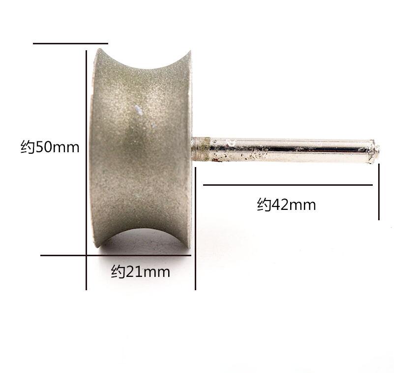 6mm Shank Diamond Concave Polishing Grinding/abrasive tools