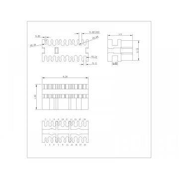 MINI Display Port Cable Clamp AWG32