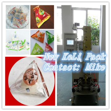 Food triangle bag packing machine