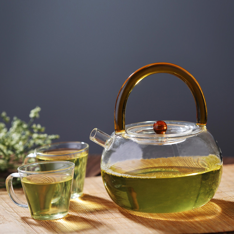 bouteille en verre récipient en verre borosilicaté chine service à thé cruche à eau en verre et verre