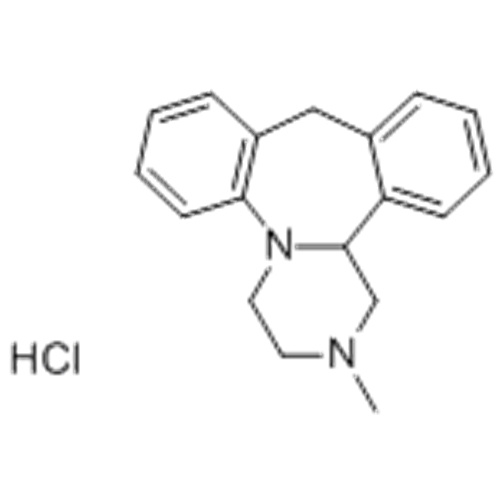 Дибензо [c, f] пиразино [1,2-а] азепин, 1,2,3,4,10,14b-гексагидро-2-метил-, гидрохлорид (1: 1) CAS 21535-47-7