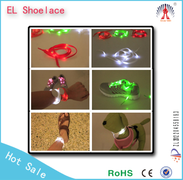 led flashing shoelace for new year/custom Flashing led shoelace/led shoelace wholesale