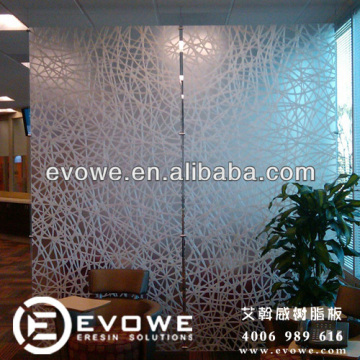 bamboo translucent decorative laminated resin panel