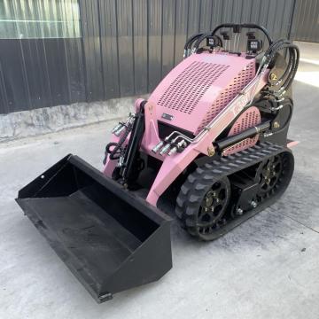 Mini Skid Steer Loader Hydraulic dengan Blower Salji