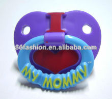 Silicone pacifier holder