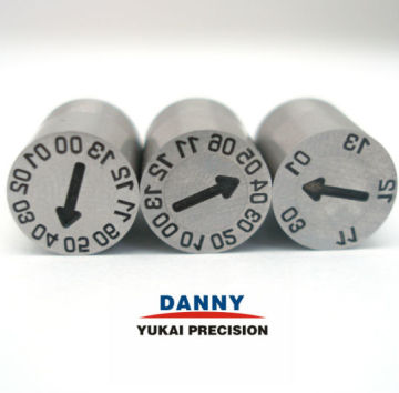 DANNY precision Dual-Ring Mold Date and Year Insert Sets