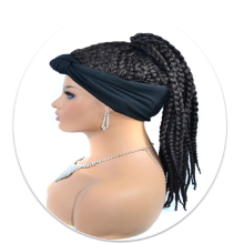 Wholesale Hot Selling High Quality Heat Resistant Afro Braid Wigs Synthetic Hair Wigs With Highlights For Black Women
