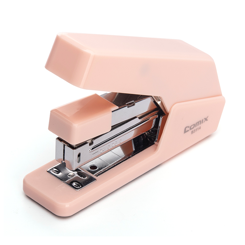 Comix ODM Factory Jumbo office professional 100 sheets manual heavy duty printed stapler for school office and library