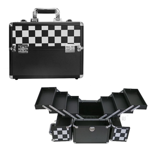 Professional Large Mosaic Aluminum Cosmetic case