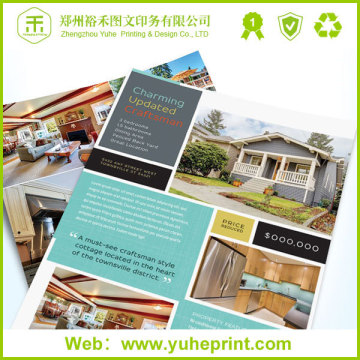 Best price high quality business catalog printing for brochure sample
