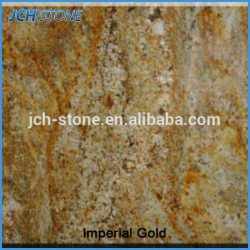 Imperial gold polished granite block for sale