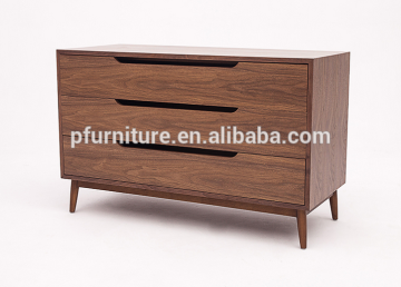 Nordic black Walnut cover cabinet sideboard